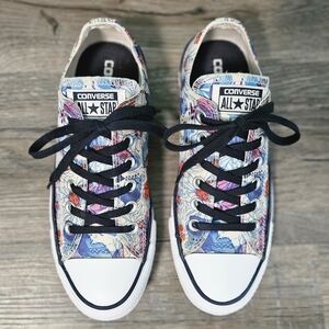 Converse Chuck Taylor All Star Ox - Daisy Spray Paint Print